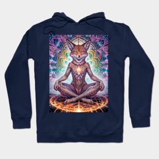 Coyote The Trickster (7) - Trippy Psychedelic Canine Hoodie